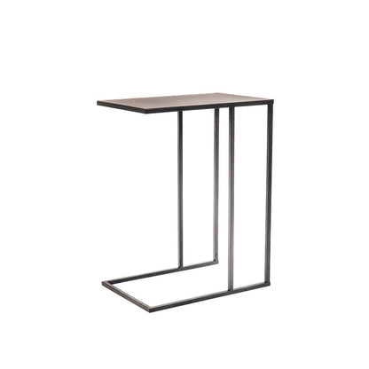 Bijzettafel - Metaal - Zwart - 45X30X60Cm
