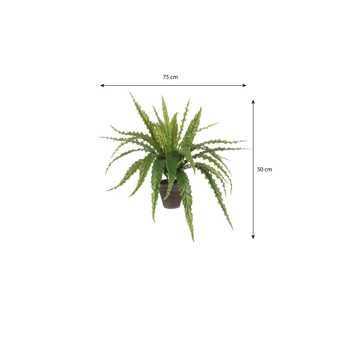 Kunstplant Asplenium Groen