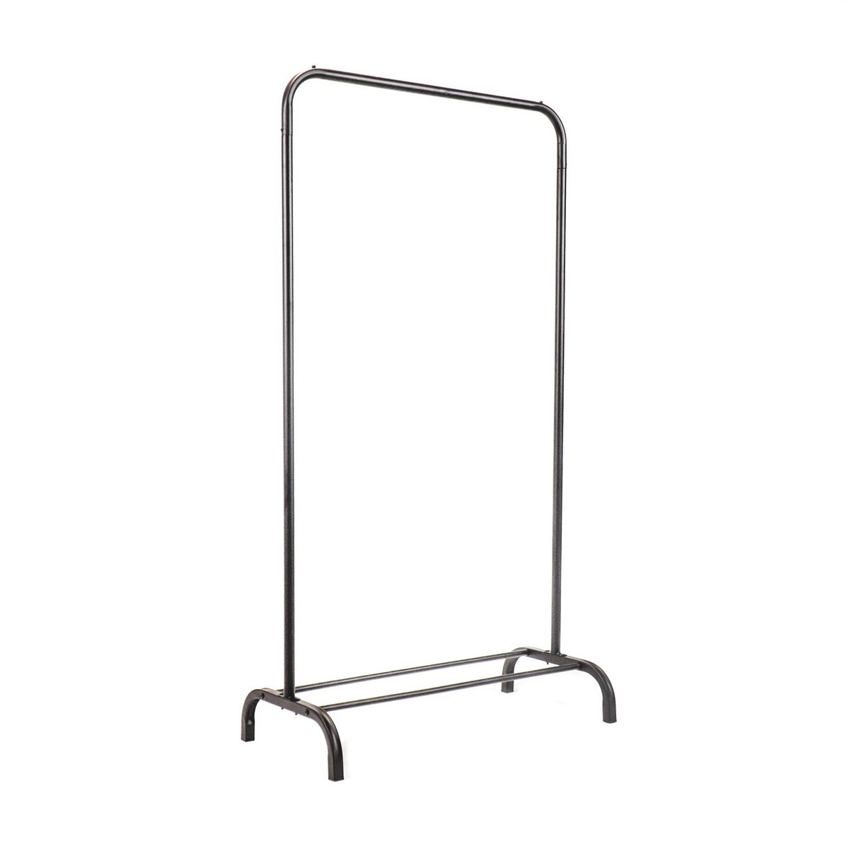 Lakenrek - Metaal - Zwart - 80X40X150Cm