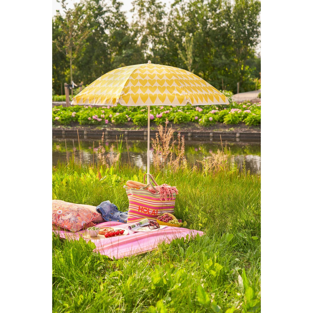 Parasol Heart Geel