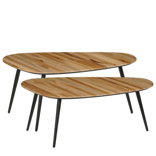 Bijzettafel Jailey Bruin