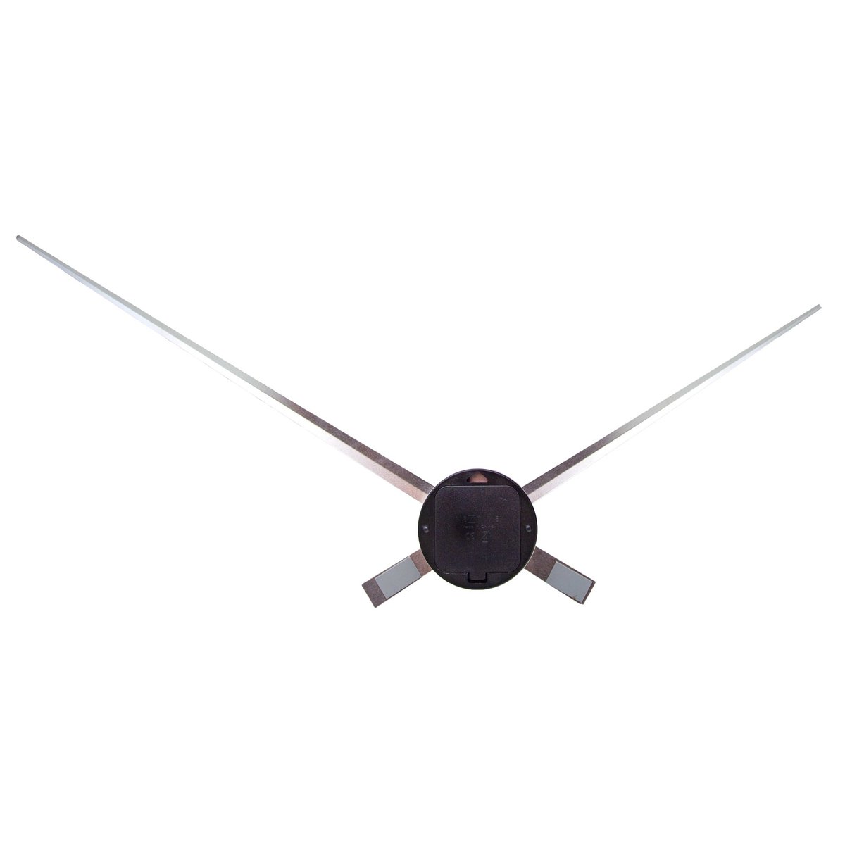 Grote Wandklok 85Cm-Aluminium-Nextime 'Hands'