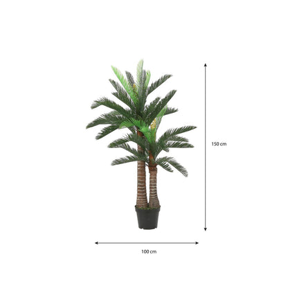 Kunstplant Cycas Groen