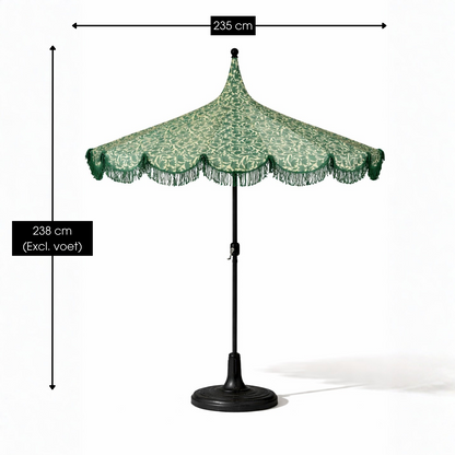 Parasol Kelly Donkergroen