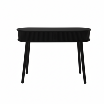Bijzettafel - Zwart - Mdf - 100X33X76Cm
