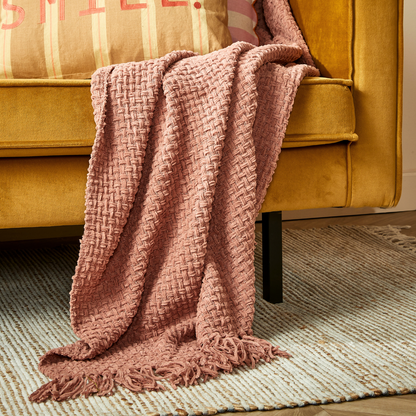 Plaid Cosenza Roze