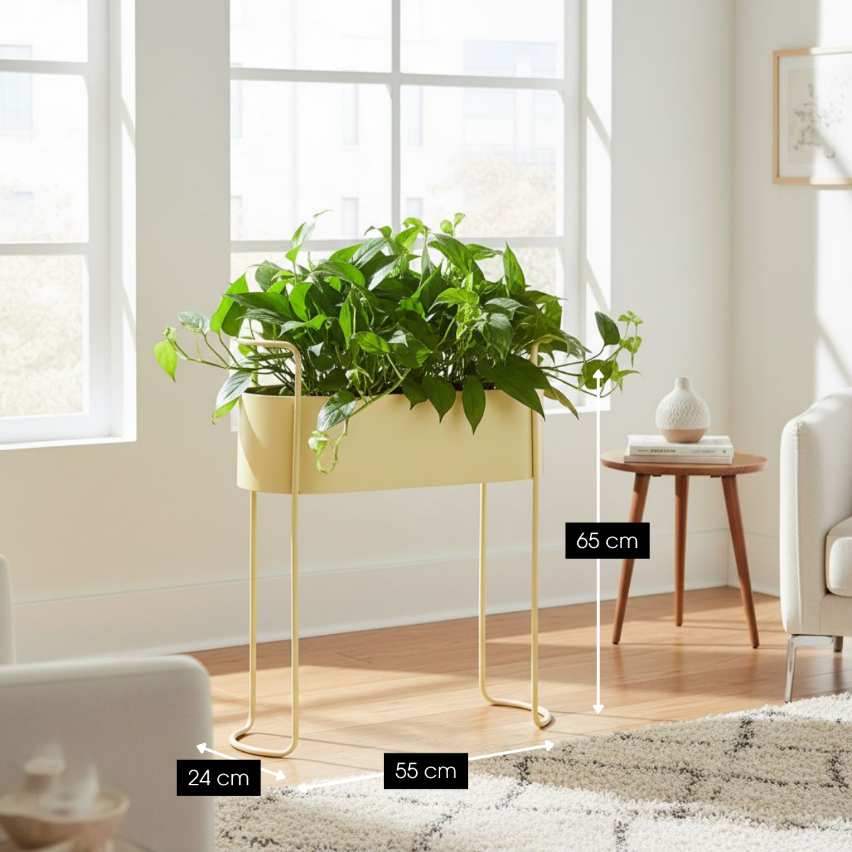 Bloempot Moritz Beige