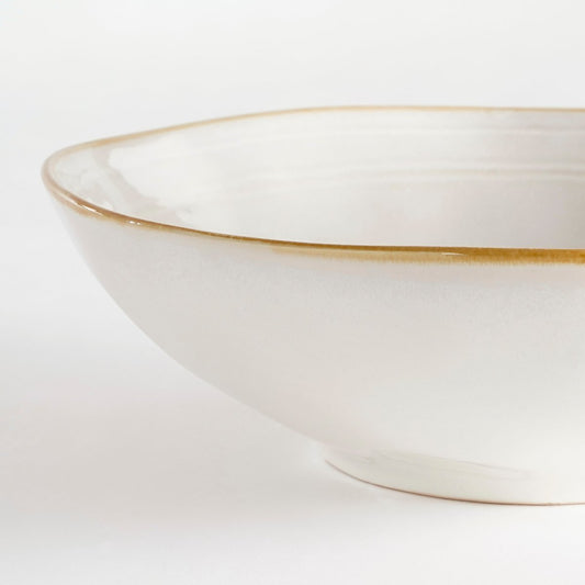 Tabo Schaal - H9 x Ø31 cm - Wit