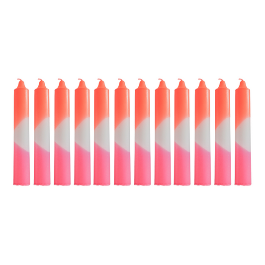 Tapers - Dipdye - Extra Big - XXL -Pink/White/Pink