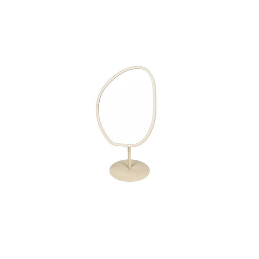 Mirror - Organic - Metal - Beige - 16,5x12x31,5 cm