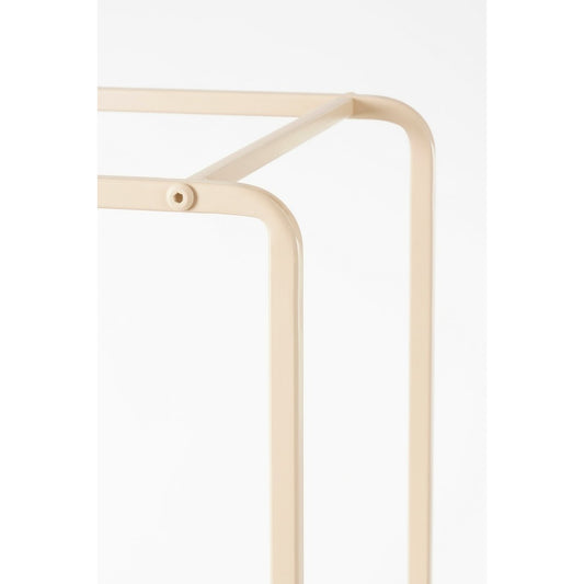 Jules Open kast - L76 x B30 x H178 cm - Metaal - Lichtbruin