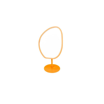 Mirror - Organic - Metal - Neon Orange - 16,5x12x31,5 cm