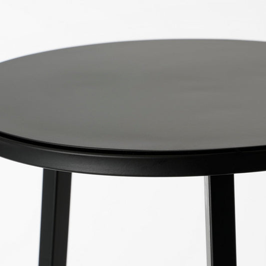 Adine Plantentafel - H120 x Ø35 cm - Metaal - Zwart