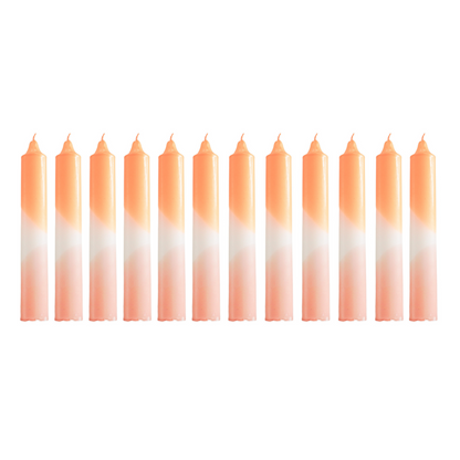 Tapers - Dipdye - Extra Big - XXL -Orange/White/Pink