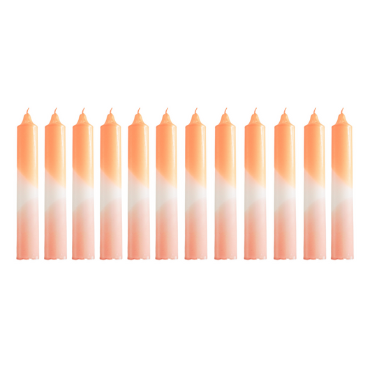 Tapers - Dipdye - Extra Big - XXL -Orange/White/Pink