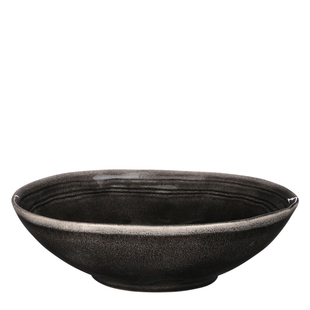 Tabo Schaal - H9 x Ø31 cm - Zwart