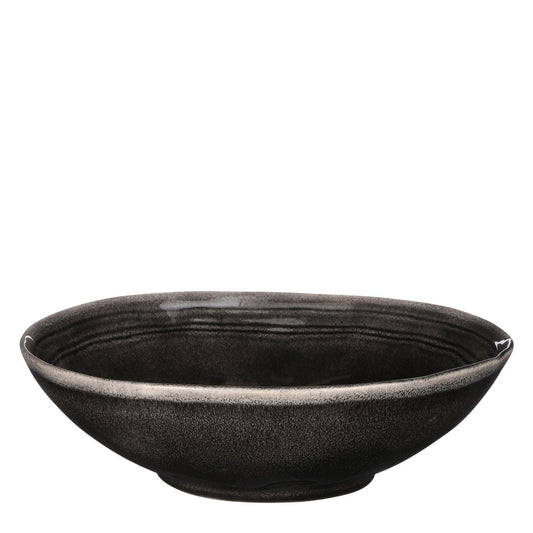 Tabo Schaal - H9 x Ø31 cm - Zwart