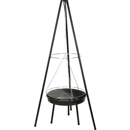 Vuurschaal Hangend- Met Grilrooster - Driepoot Model