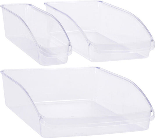 Excellent Houseware Koelkast Opbergbakken - Set Van 3 Stuks