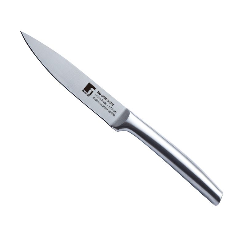 Bergner Messenset Met Magneetblok - 5 Delig - Rvs En Bamboe