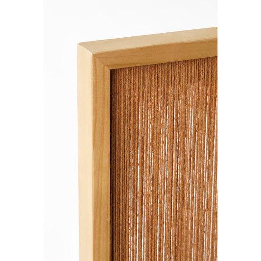 Kuba Wanddecoratie - L50 x B3 x H70 cm - FSC 100% - Katoen - Oranje