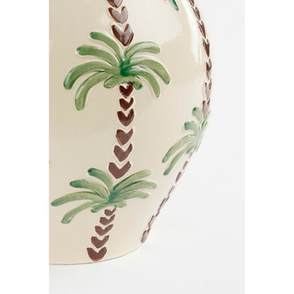 Paradiso Vaas - H28 x Ø28 cm - Keramiek - Off-white