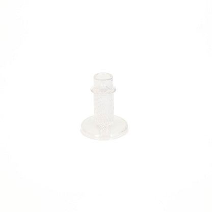 Kaarshouder - Glas - Regenboogkleur - 8x10cm