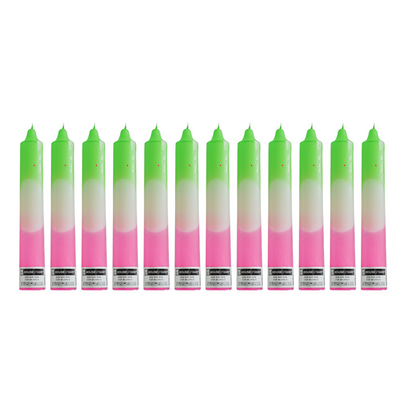 Tapers - Dipdye - Extra Big - XXL- GROEN/WIT/PINK