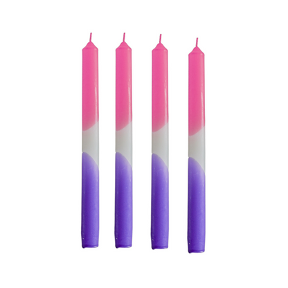 Taps - dipdye - was - roze/wit/paars - S4