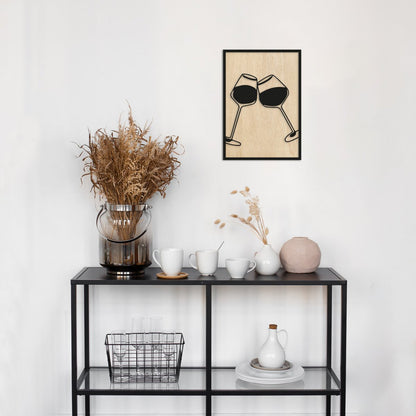 | FRAMED | Cheers | A4