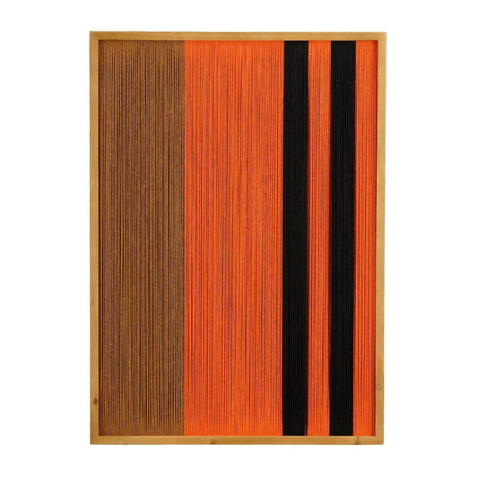 Kuba Wanddecoratie - L50 x B3 x H70 cm - FSC 100% - Katoen - Oranje