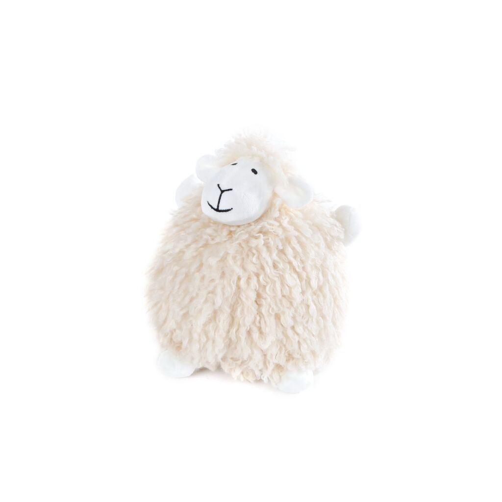 Overige Merken Deurstopper Schaap 16X16X20 Cm Gebroken Wit