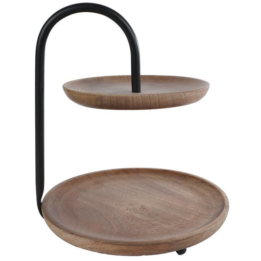 Overige Merken Mago Houten Etagere George 21X22X25 Cm