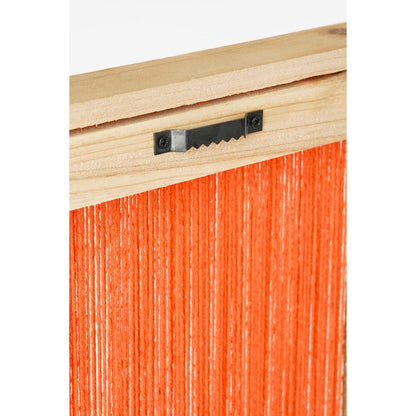Kuba Wanddecoratie - L50 x B3 x H70 cm - FSC 100% - Katoen - Oranje