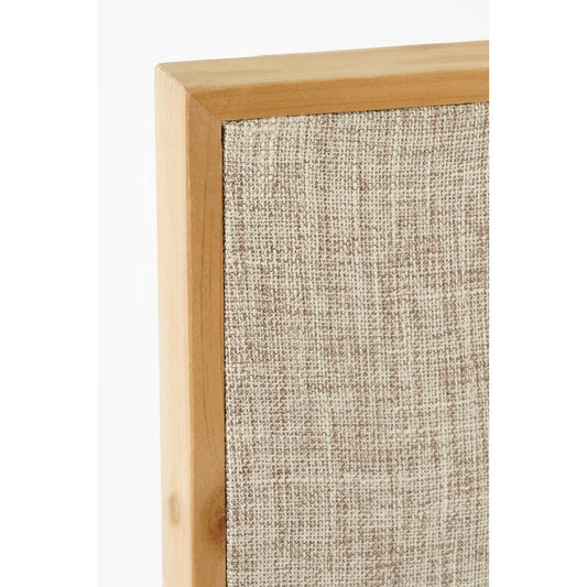 Mista Wanddecoratie - L60 x B3 x H80 cm - 100% FSC - Mdf - Bruin