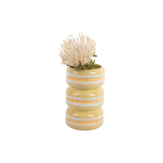 Vaas Macaron Geel