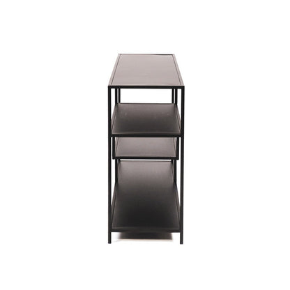 Kast - Metaal - Zwart - 100x35x75cm