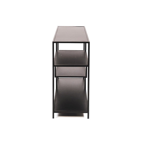 Kast - Metaal - Zwart - 100x35x75cm