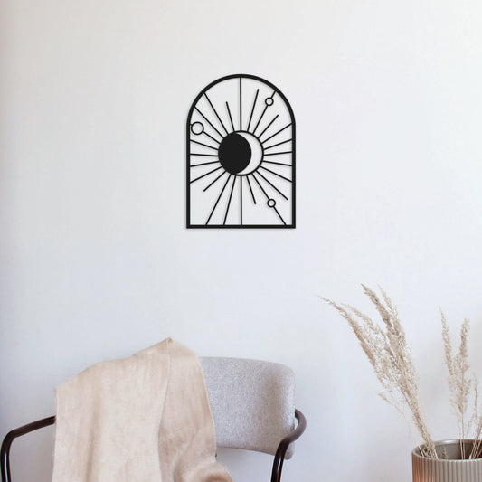 | FRAMED | Boho Moon | A4