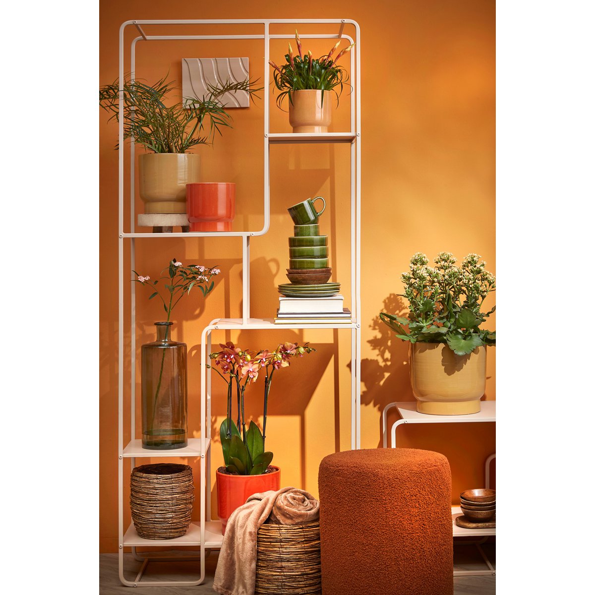 Rhea Beker - 316 ml - Keramiek - Groen