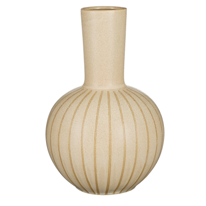 Holm Vaas - H52 x Ø34 cm - Keramiek - Crème