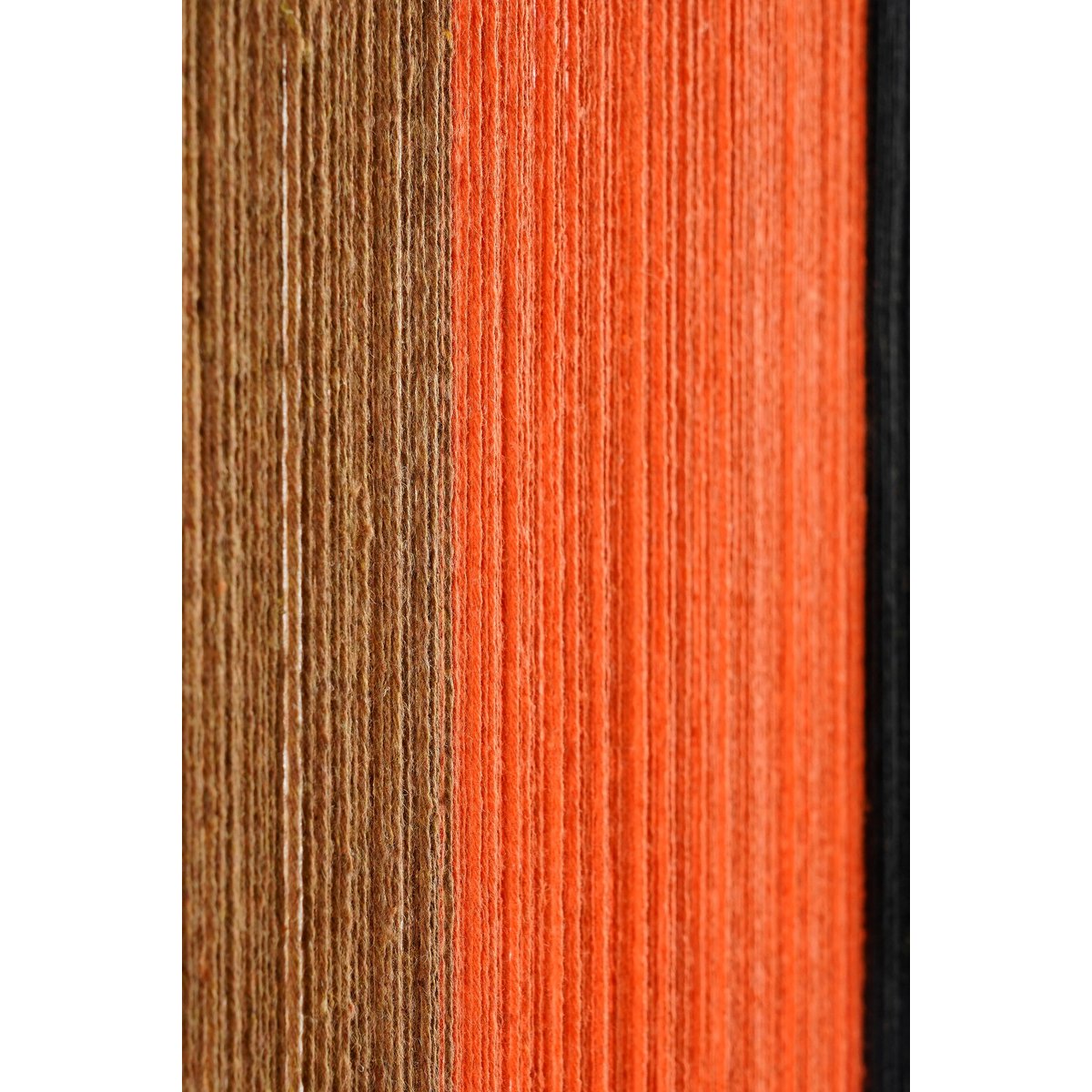 Kuba Wanddecoratie - L50 x B3 x H70 cm - FSC 100% - Katoen - Oranje