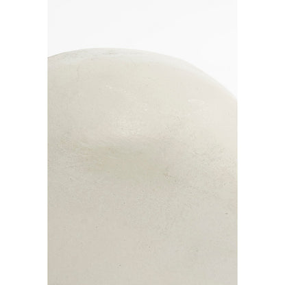 Pastina Ornament op Voet - L7 x B17 x H38 cm - FSC 100% Mangohout - Off White