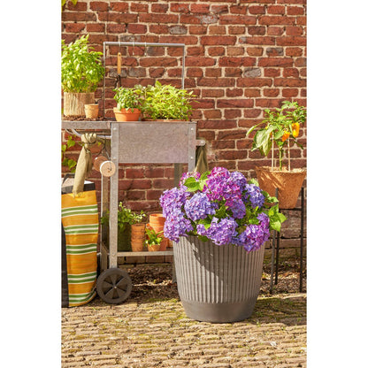 Rio Bloempot voor Buiten - H41 x Ø45 cm - Donkergrijs