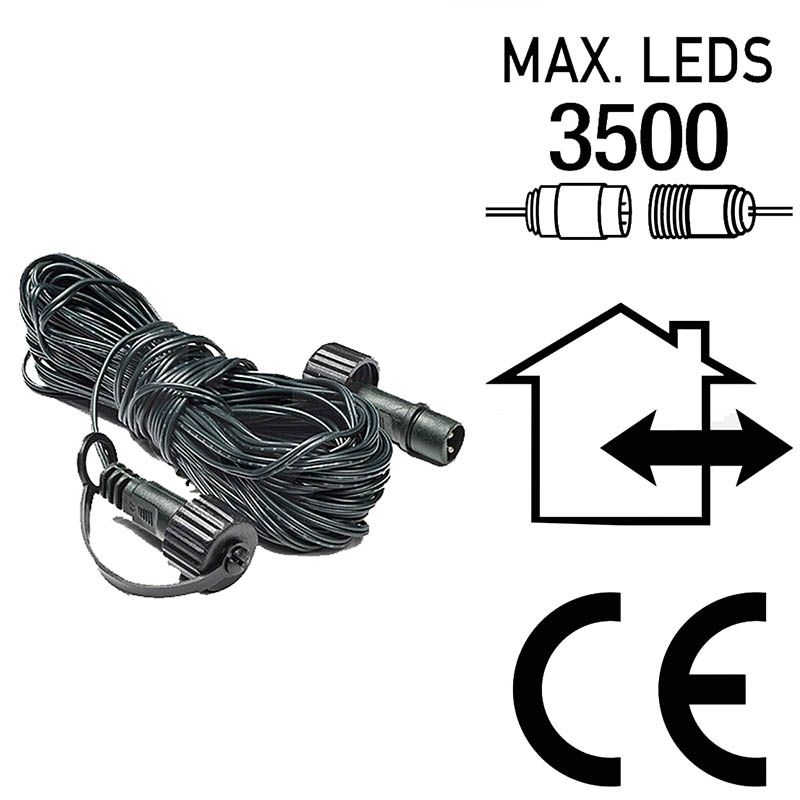 Verlengsnoer Koppelbare Kerstverlichting - 5 Meter