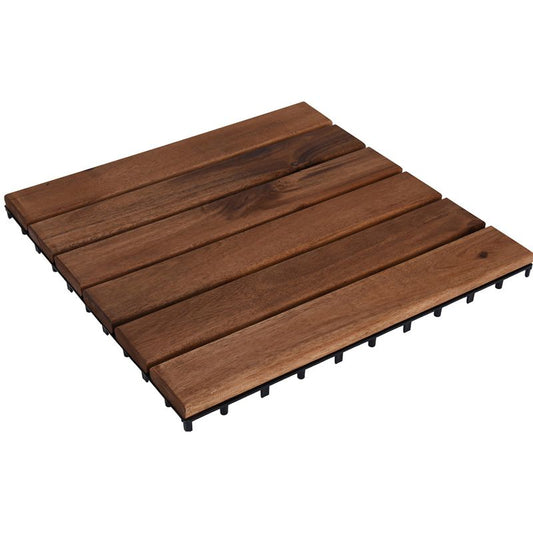 Houten Terrastegel - Acacia - 30X30Cm - Set Van 4 - 0.36M2