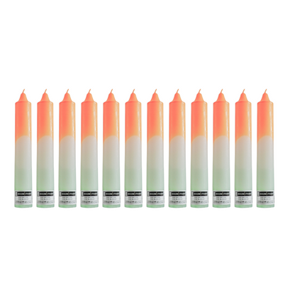 Tapers - Dipdye - Extra Big - xxl- oranje/wit/mintgreen