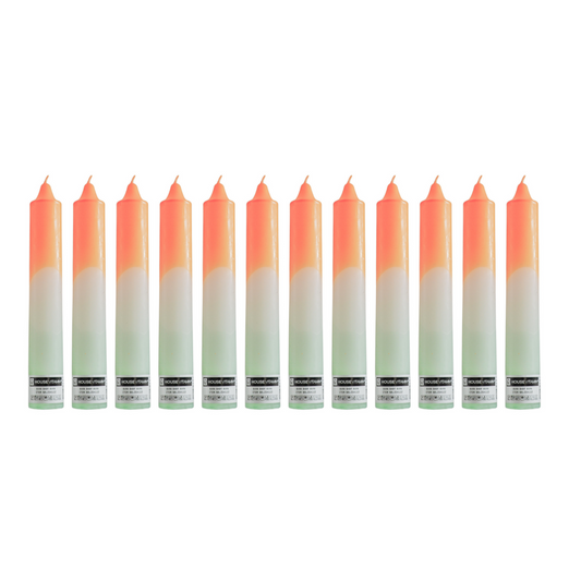 Tapers - Dipdye - Extra Big - xxl- oranje/wit/mintgreen