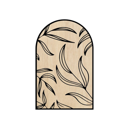 | FRAMED | Leaves bow | 27 x 42 cm