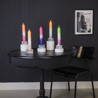 Tapers - Dipdye - Extra Big - XXL- GROEN/WIT/PINK